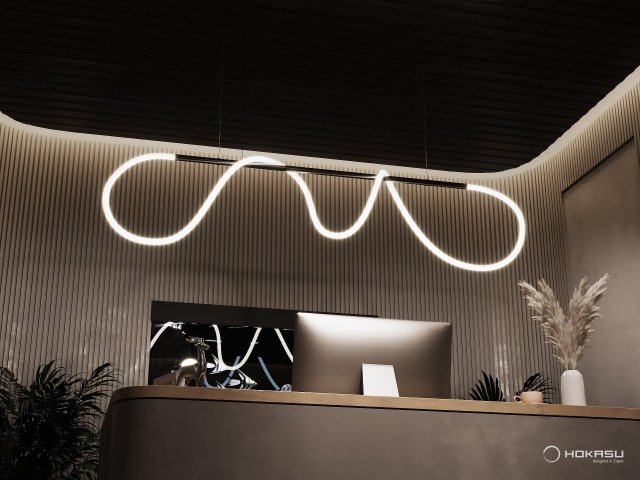 Pendant lamp HOKASU GhostLight