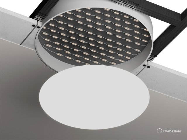 Lamp HOKASU Sun with diffused light