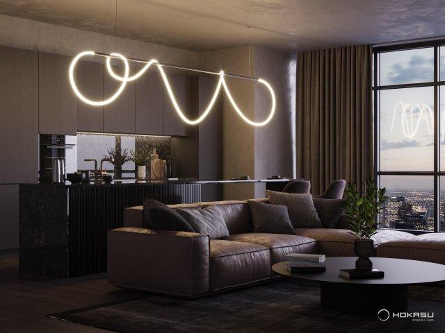 Pendant lamp HOKASU GhostLight