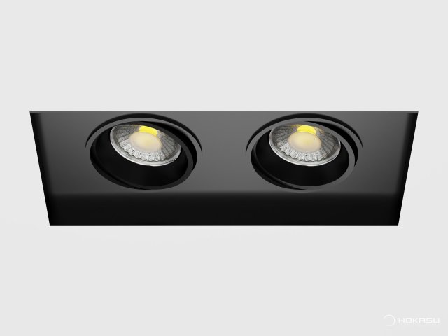 Recessed lamp HOKASU DOTs-S Spin Edgeless