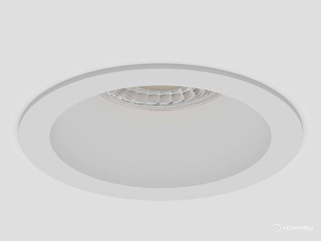 Lamp HOKASU DOT (RAL9003 — 3K/10W/15deg/CRI90)