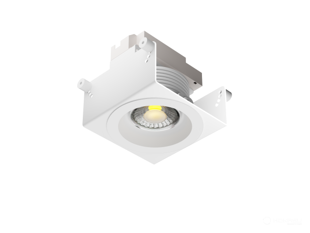 Lamp HOKASU DOT Grilyato-100 (RAL9003 — 3.5K/40W/24deg/VB)
