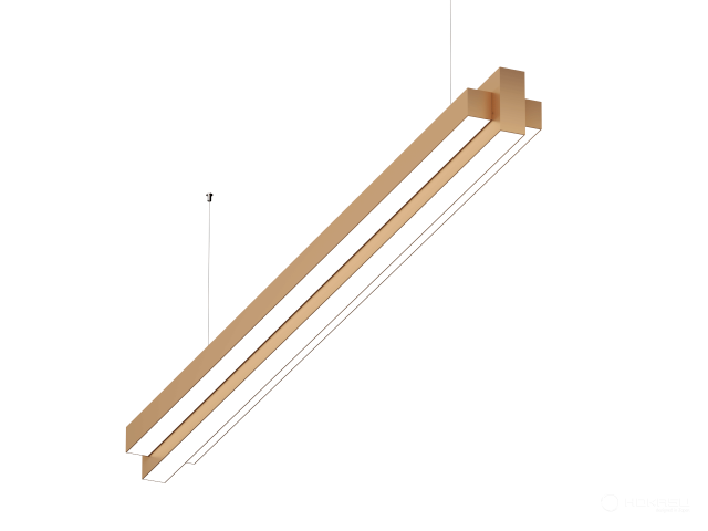 Linear lamp HOKASU Brick (Brass/1250mm/LT70 — 3K/26W)