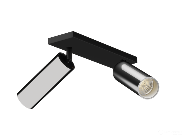 Lamp HOKASU Tube Duo (SILVER/D55 — 3K/20W/38deg)