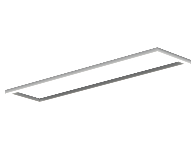 Lamp HOKASU Frame 35/40 (RAL9003/2498x617mm/LT70 — 4K/130W)