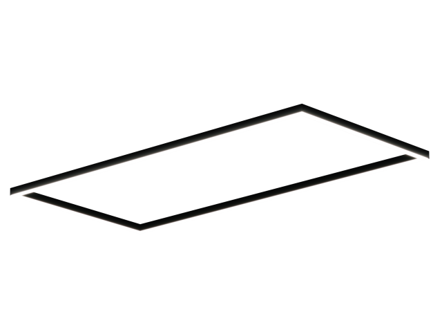 Lamp HOKASU Frame 35/40 (RAL9005/2498x1219mm/LT70 — 4K/156W)