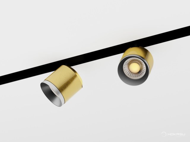 Lamp HOKASU OneLine DOT (GOLD — 3K/10W/38deg)