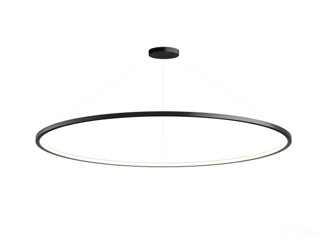 Lamp 6063 Rim (RAL9005/D1400/LT70 — 4K/61,6W/120deg)