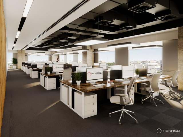 Open Space style office project