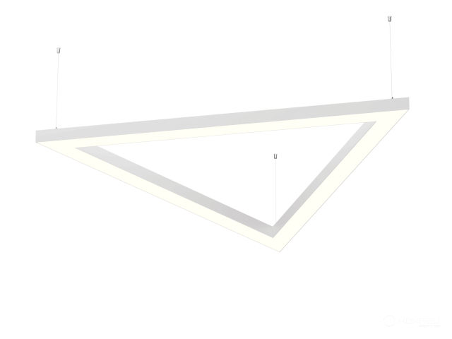 Lamp HOKASU Delta S50 (RAL9003/3x811/LT70 — 4K/52W)