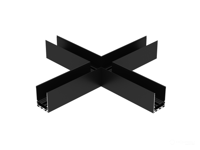Connecting element HOKASU OneLine (X/RAL9005)