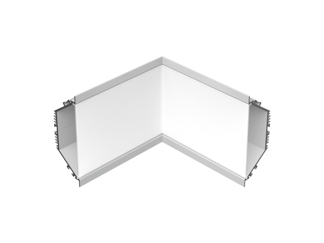 Connecting element 100/40 IN (L2/RAL9003)