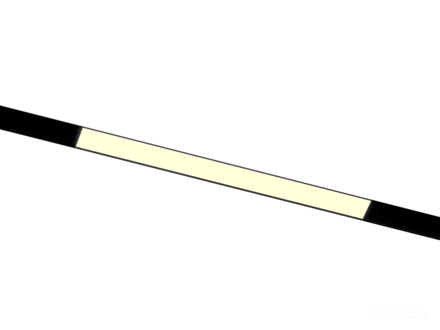 Lamp HOKASU OneLine LF (ral9005/400mm/LT70 — 3K/8W/120deg)