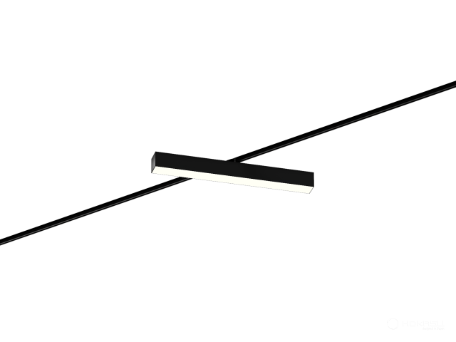 Track lamp HOKASU S50 TR4 (RAL9005/500mm/LT70 — 4K/19W)