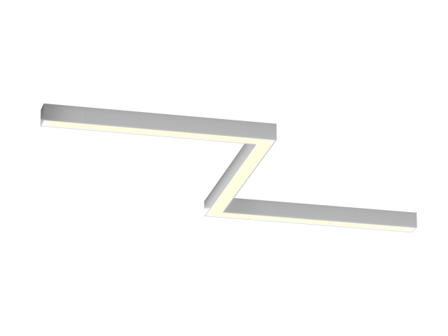 Lamp HOKASU Z S50 (RAL9003/3x650mm-90/LT70 — 3K/41W)