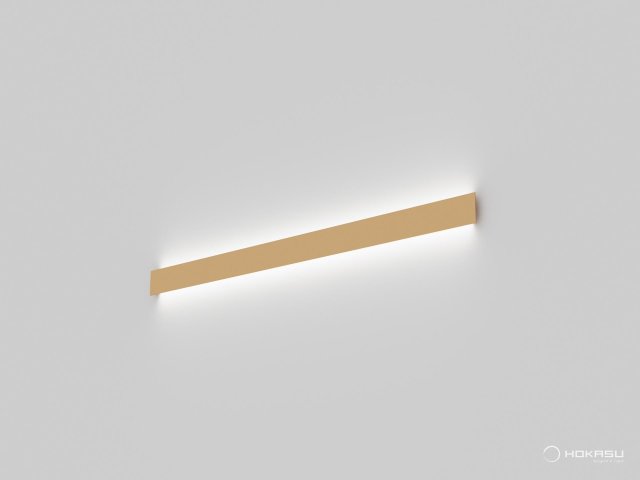 Wall lamp HOKASU WL1 (GOLD/1250mm — 4K/25W)