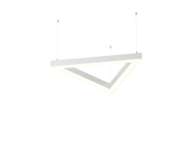 Lamp HOKASU Delta 35/40 (RAL9003/3x408/LT70 — 4K/28W)