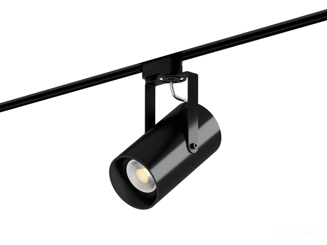Lamp HOKASU Tube Clip TR4 Lens (RAL9005/D85 — 5K/40W/24deg/CRI97/VB)