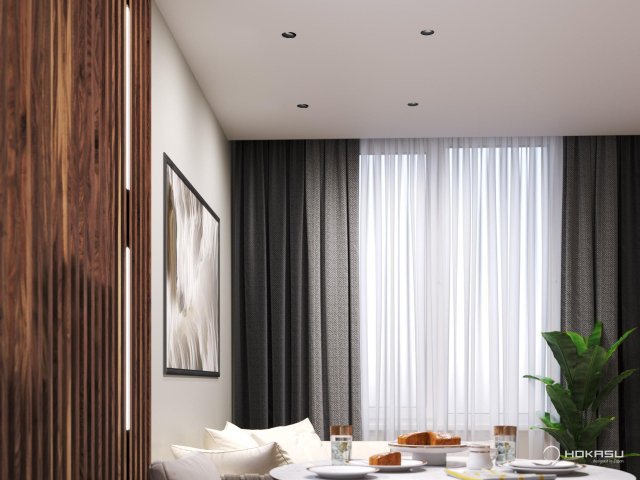 Recessed lamp HOKASU DOT Spin Edgeless