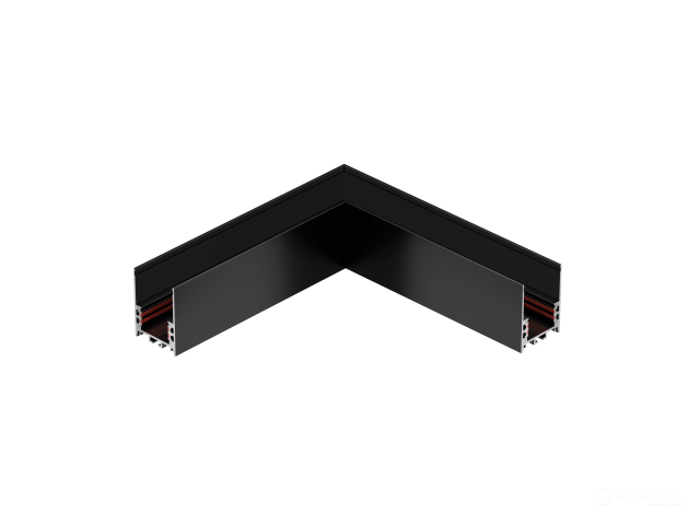 Connecting element 6063 TrackLine (L/RAL9005)
