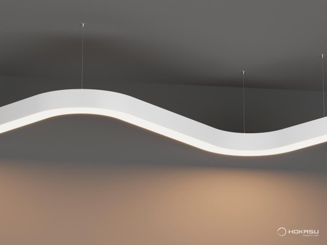 Linear lamp HOKASU Wave