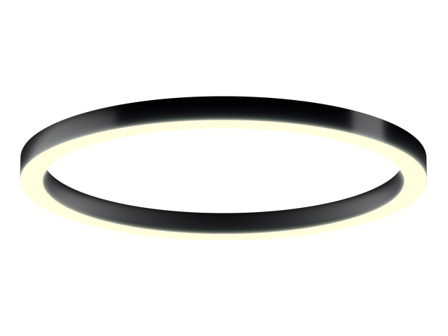 Lamp HOKASU Halo (RAL9005/D1250/LT70/IP65 — 3K/118W/120deg)