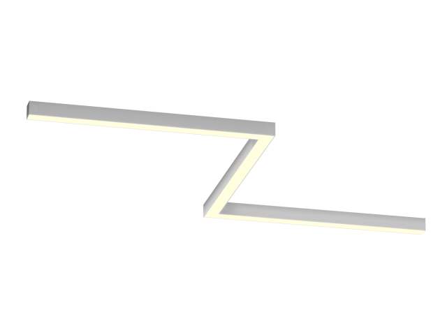 Lamp HOKASU Z S50 (RAL9003/3x840mm-90/LT70 — 3K/54W)