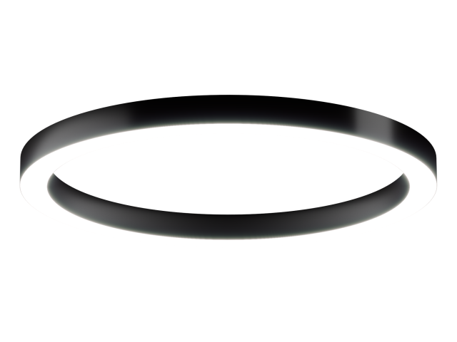 Lamp HOKASU Halo (RAL9005/D1050/LT70/IP65 — 4K/99W/120deg)