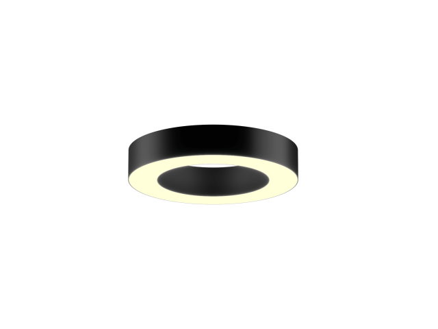 Lamp HOKASU Halo (RAL9005/D425/LT70/IP65 — 3K/40W/120deg)