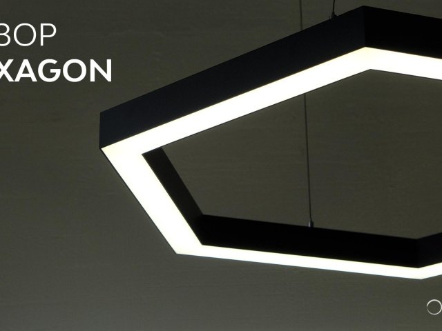 Modular lamp HOKASU Hexagon