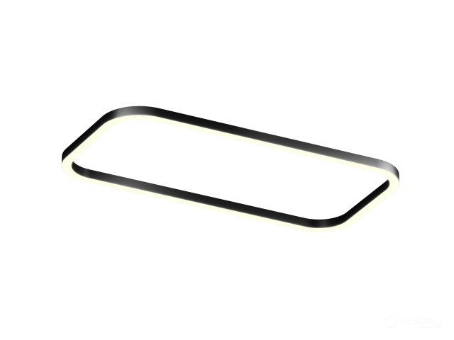 Modular lamp HOKASU Frame-R (RAL9005/1250*2500mm/LT70 — 3K/180W/120deg)
