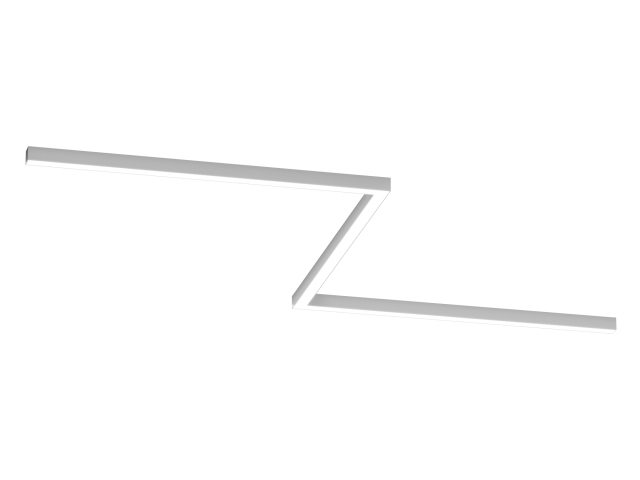 Lamp HOKASU Z S50 (RAL9003/3x1250mm-90/LT70 — 4K/78W)