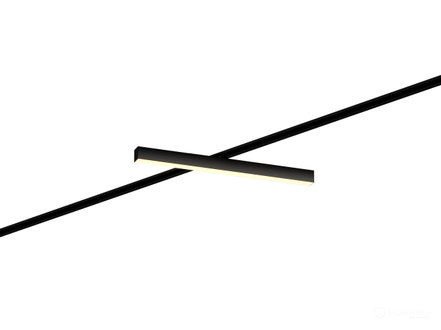 Track lamp HOKASU 35/40 TR2 (RAL9005/750mm/LT70 — 3K/13W)