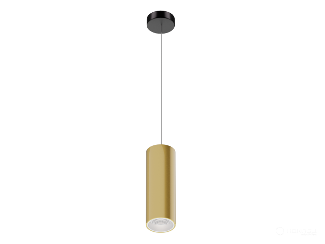 Lamp HOKASU Tube Hang (GOLD/D55/160mm — 5K/10W/38deg)