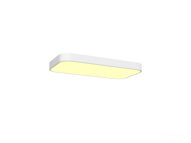 Lamp pendant HOKASU Square-R W 3K (34W/625x312)