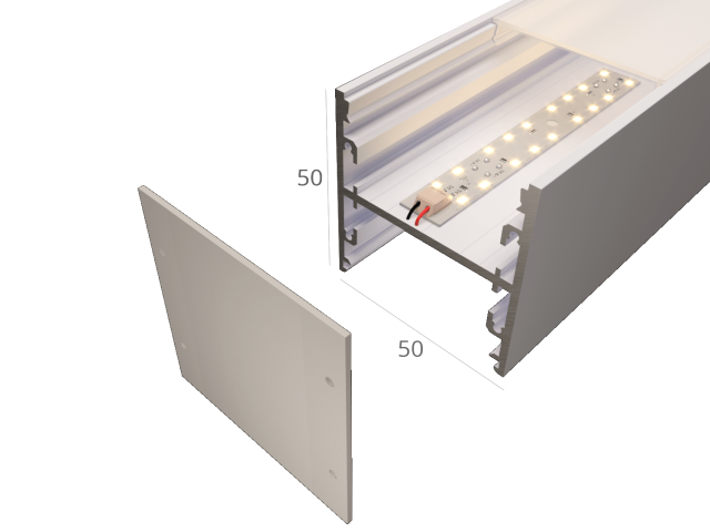 Linear lamp HOKASU S50 U&D