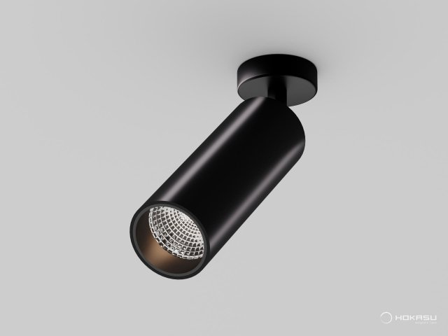 Lamp HOKASU Tube ON with swivel mounting