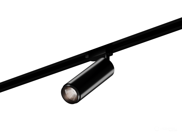 Lamp HOKASU Tube Zoom TR2 (RAL9005/D55/160mm — 5K/10W/12-50deg)