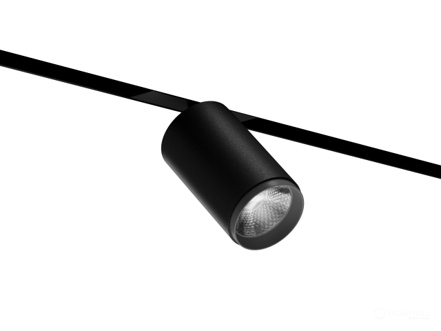 Lamp HOKASU OneLine Tube Zoom (RAL9005/D75/120mm — 3K/20W/12-50deg)