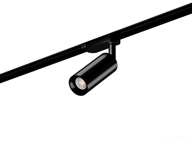 Lamp HOKASU Tube TR2 Lens (RAL9005/D40 — 2.7K/7W/24deg)