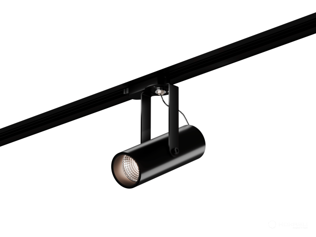 Lamp HOKASU Tube Clip TR2 (RAL9005/D55 — 2.7K/10W/38deg)