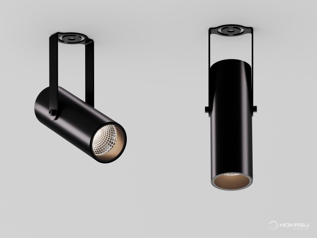 Surface lamp HOKASU Tube Clip