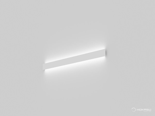 Wall lamp HOKASU WL1 (ral9003/1000mm — 4K/20W)