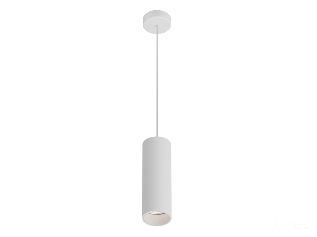 Lamp HOKASU Tube Hang (RAL9003/D55/160mm — 3K/10W/23deg)