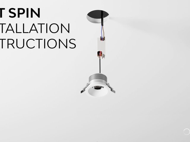 Recessed lamp HOKASU DOT Spin