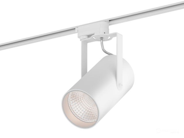 Lamp HOKASU Tube Clip TR4 (RAL9003/D85 — 5K/30W/10deg/CRI97/VB)
