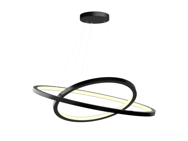 Lamp HOKASU PL6 (RAL9005/D425-625/LT70 — 3K/39,5W/120deg)