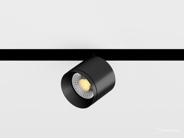 Lamp HOKASU OneLine DOT (RAL9005 — 3K/10W/15deg)