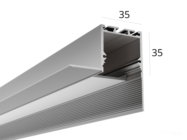 Led profile HOKASU S35 edgeless-w
