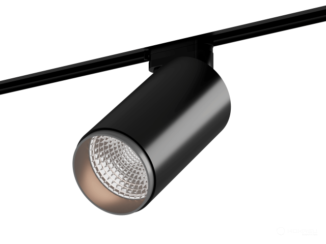 Lamp HOKASU Tube Zoom TR4 (RAL9005/D85/160mm — 3.5K/30W/12-50deg/CRI97/VB)